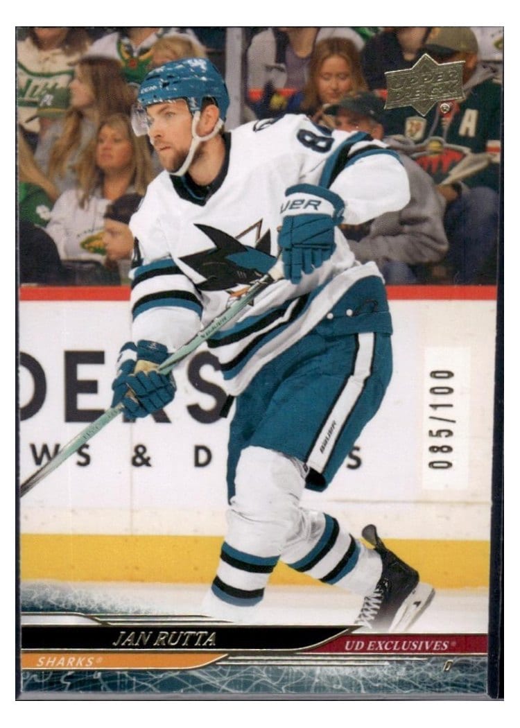 2024-25 Upper Deck Base Set Jan Rutta #390 card