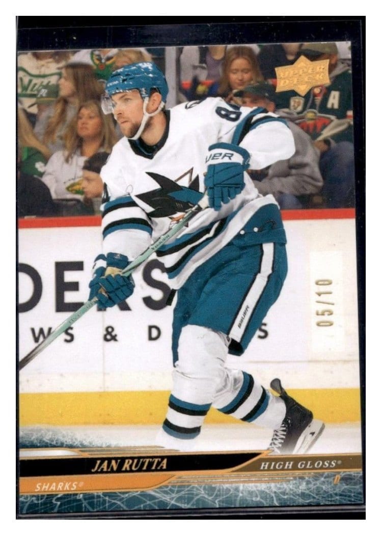 2024-25 Upper Deck Base Set Jan Rutta #390 card
