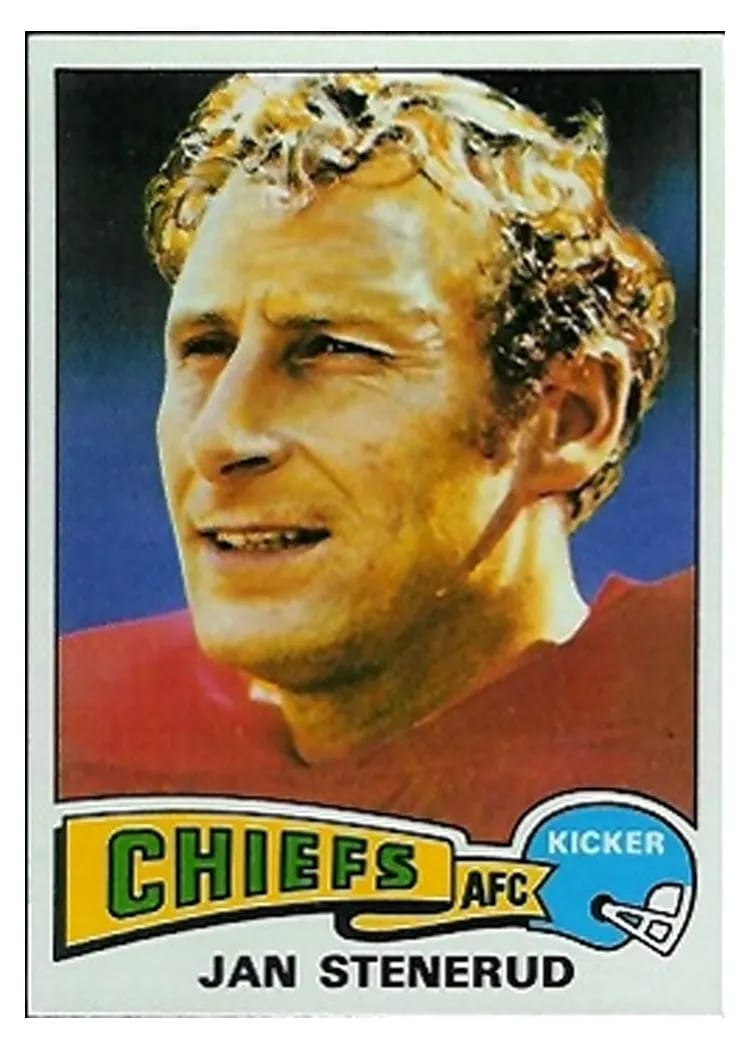 1975 Topps Jan Stenerud #488 card
