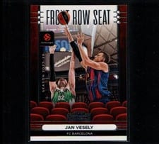 2025-26 Panini Contenders EuroLeague Front Row Seat Jan Vesely #1