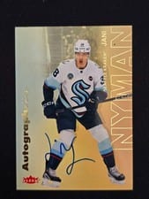 2025-26 Flair Autographics Jani Nyman #A-NY card
