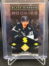 2025-26 Upper Deck Black Diamond Base Diamond Relic Rookies Jani Nyman #BDR-JN card