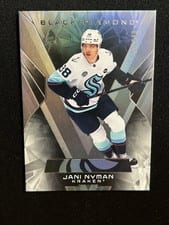 2025-26 Upper Deck Black Diamond Base Set Jani Nyman #BDB-JN card