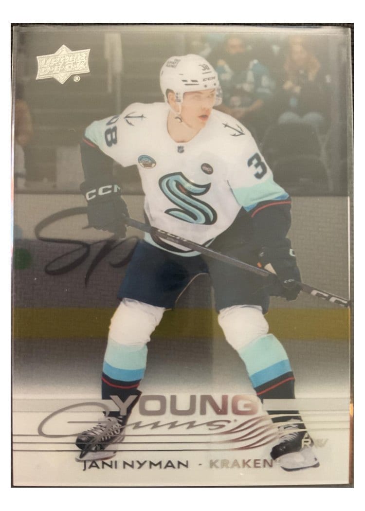 2025 Upper Deck Jani Nyman #209 card