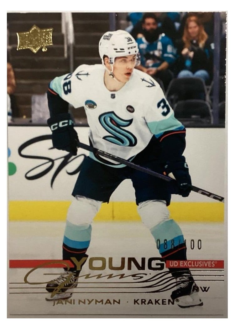 2025 Upper Deck Jani Nyman #209 card