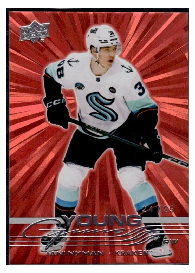 2025 Upper Deck Jani Nyman #209 card