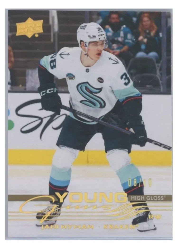 2025 Upper Deck Jani Nyman #209 card