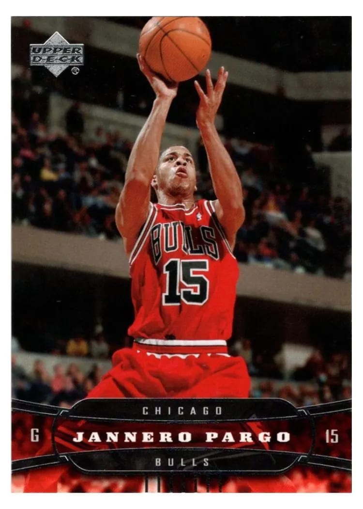 2004 Upper Deck Jannero Pargo #18 card