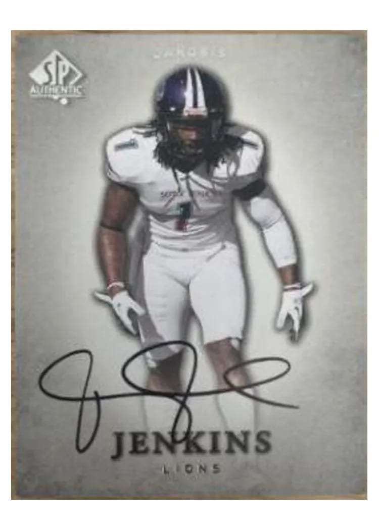 2012 SP Authentic Janoris Jenkins #34 card