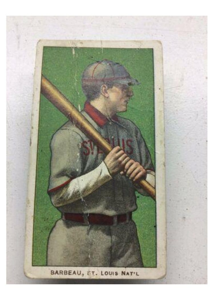 1909 T206 Polar Bear Jap Barbeau card