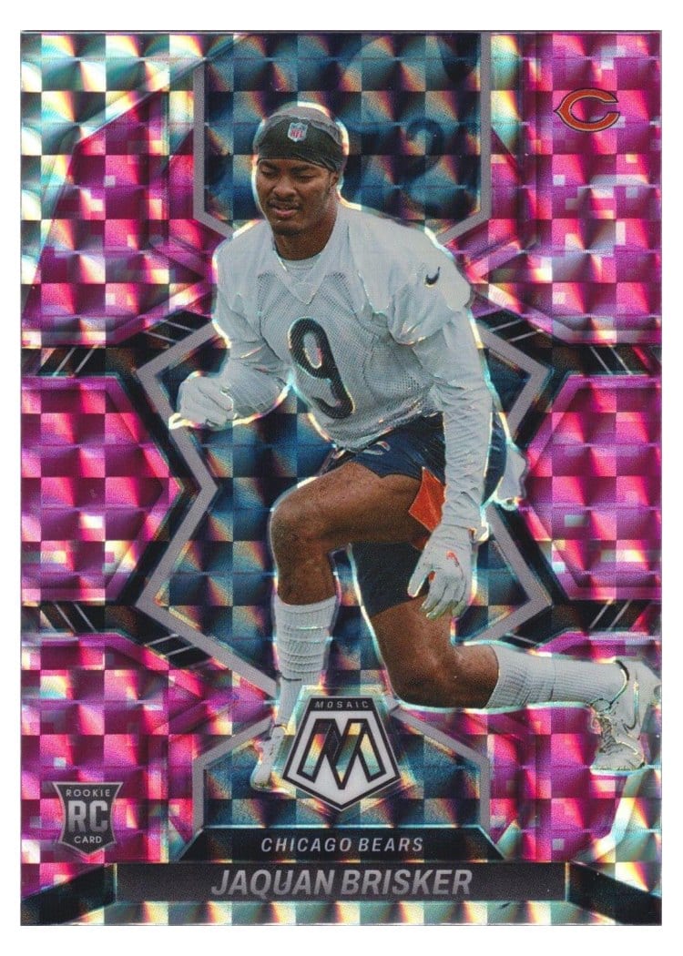 2022 Panini Mosaic Base Set Jaquan Brisker #390 card