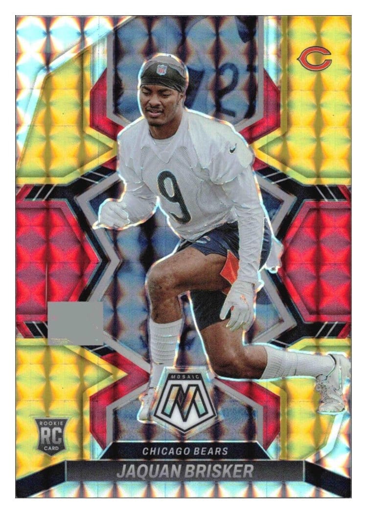2022 Panini Mosaic Base Set Jaquan Brisker #390 card