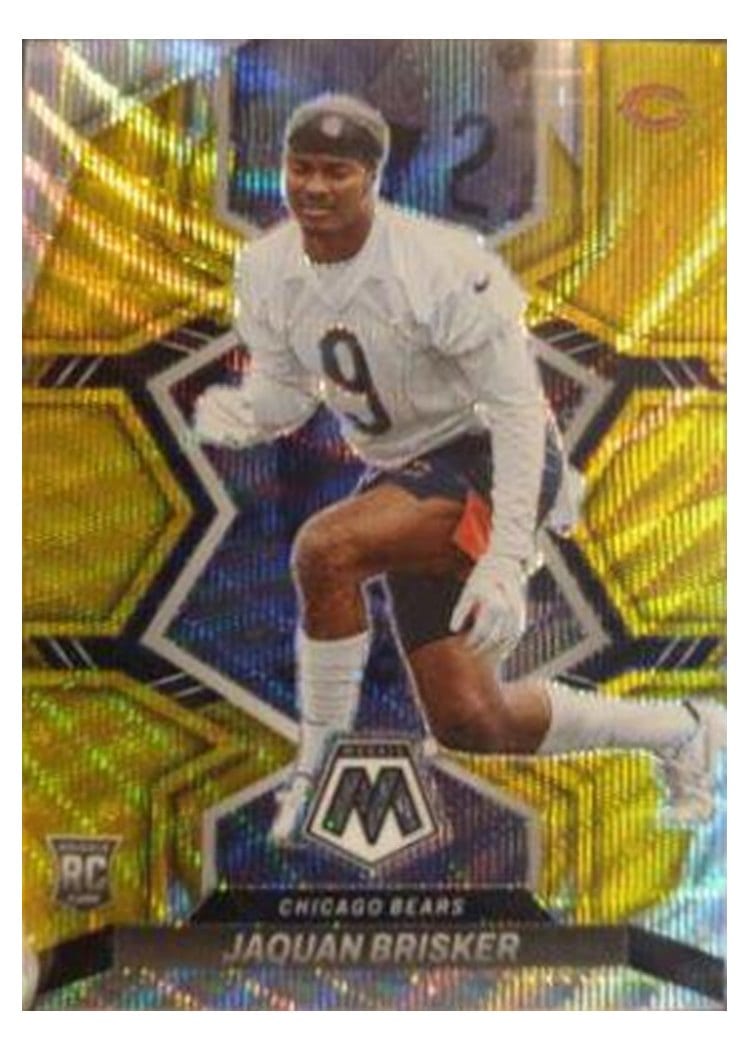 2022 Panini Mosaic Base Set Jaquan Brisker #390 card