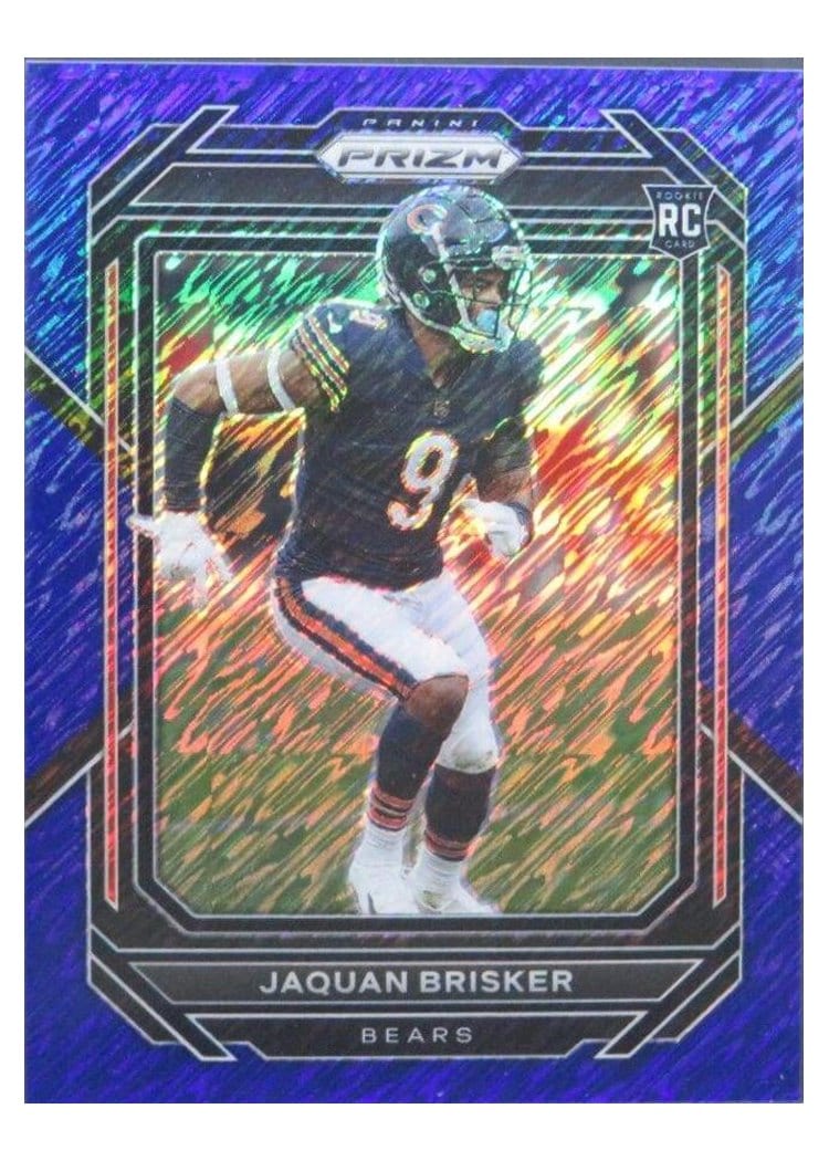 2022 Panini Prizm Base Set Jaquan Brisker #391 card