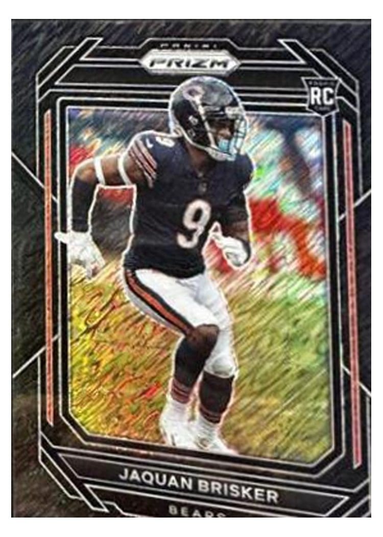 2022 Panini Prizm Base Set Jaquan Brisker #391 card