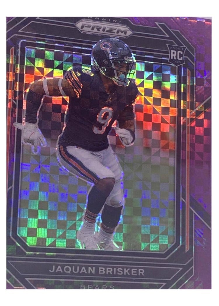 2022 Panini Prizm Base Set Jaquan Brisker #391 card