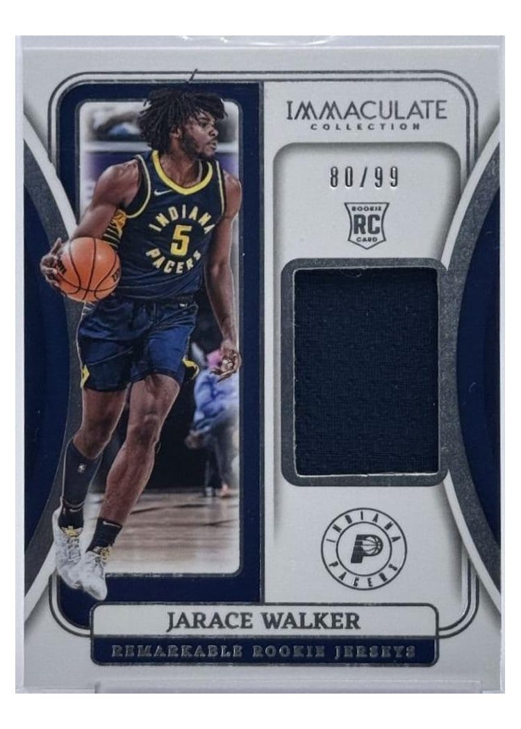 2023-24 Panini Immaculate Collection Remarkable Rookie Jerseys Jarace Walker #10 card