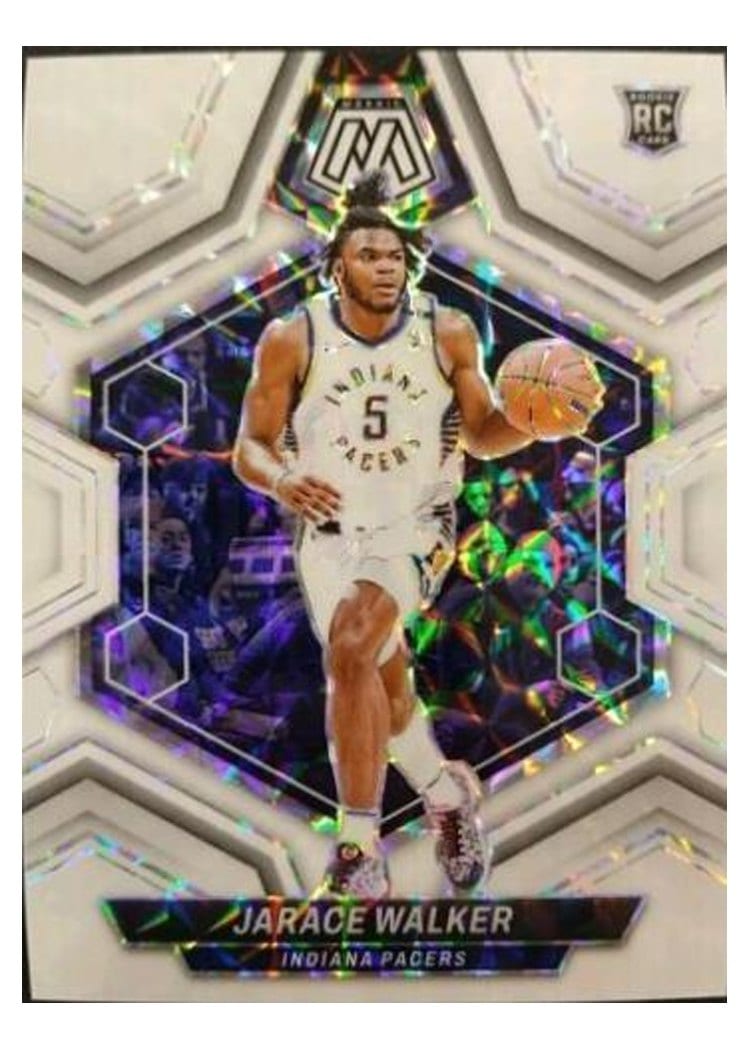 2023-24 Panini Mosaic Base Set Jarace Walker White #210 card