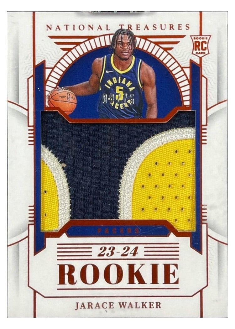 2023-24 Panini National Treasures Rookie Patches Jarace Walker #162 card