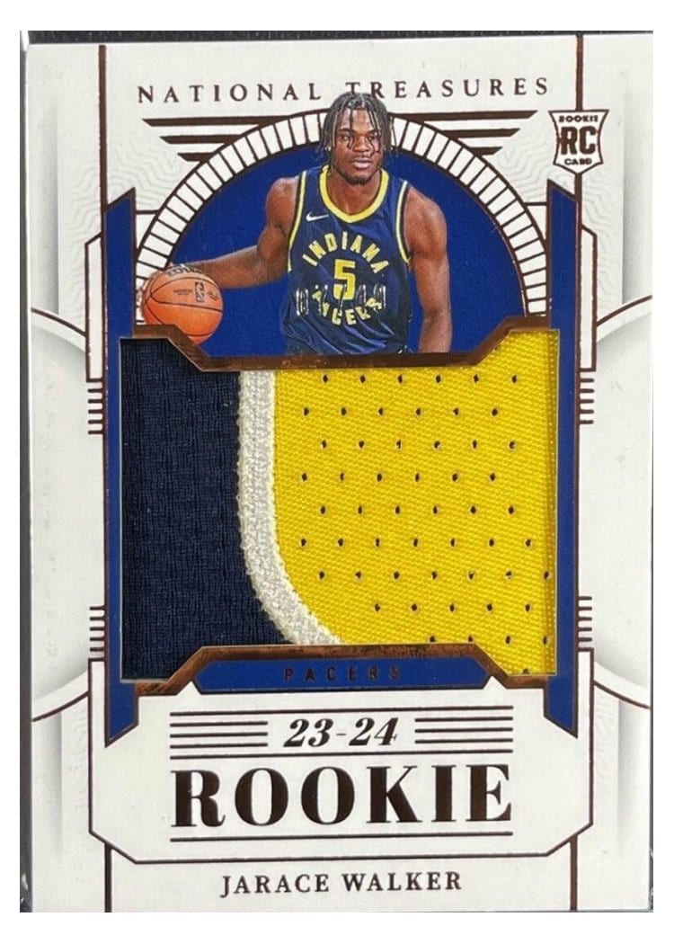 2023-24 Panini National Treasures Rookie Patches Jarace Walker #162 card