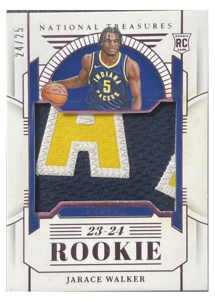 2023-24 Panini National Treasures Rookie Patches Jarace Walker #162 card