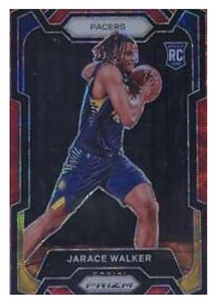 2023-24 Panini Prizm Base Set Jarace Walker Choice Red #168 card
