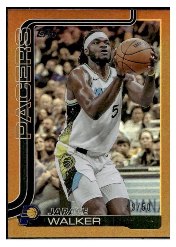 2025-26 Topps Base Set Jarace Walker #50 card