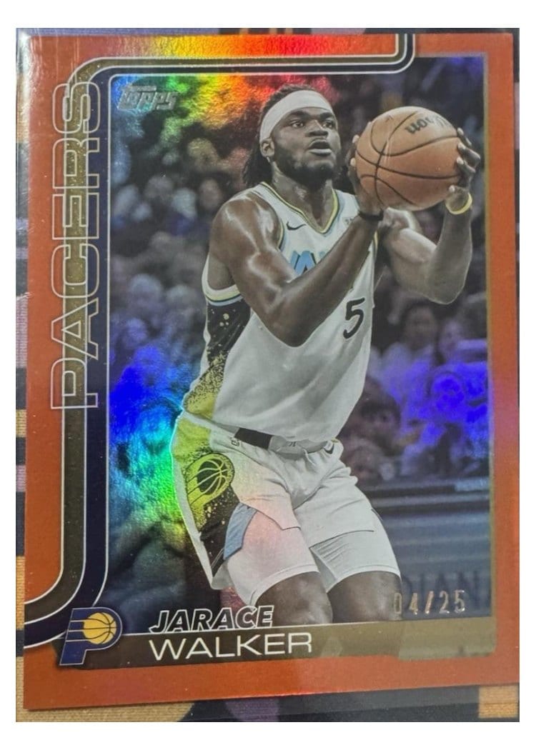 2025-26 Topps Base Set Jarace Walker #50 card