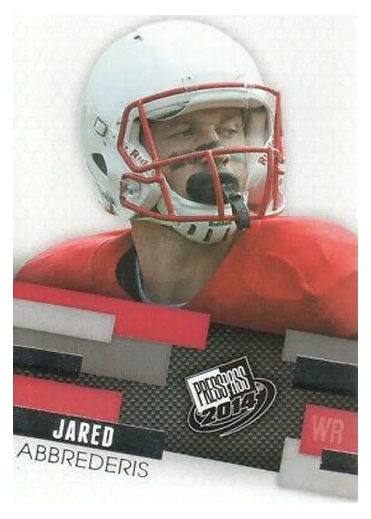2014 Press Pass Jared Abbrederis #1 card
