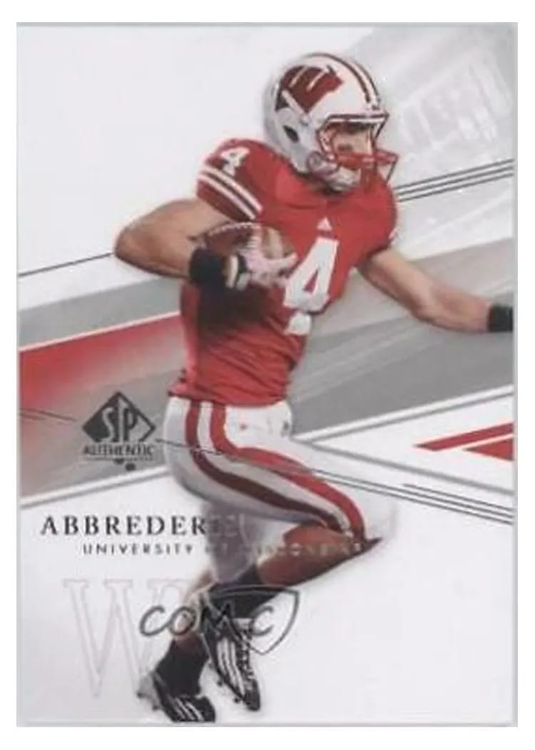 2014 SP Authentic Jared Abbrederis #16 card