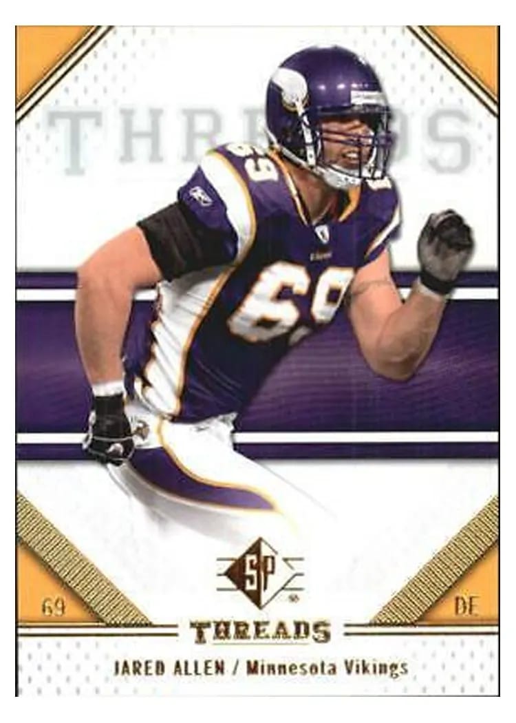 2009 SP Threads Jared Allen #44 card