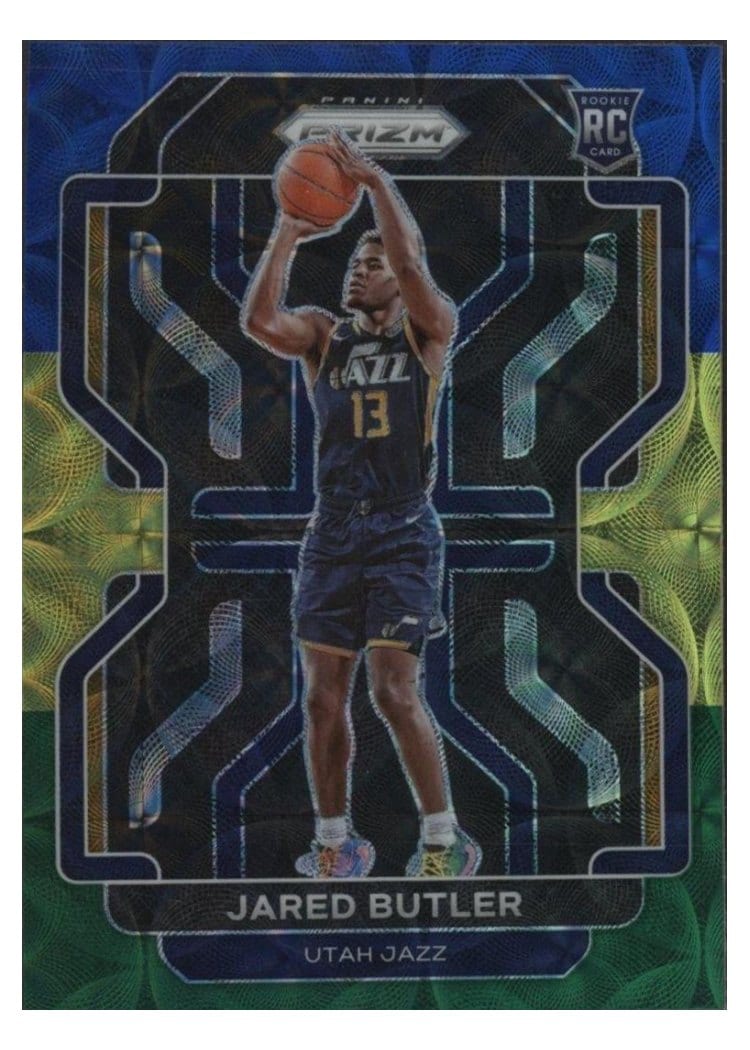 2021-22 Panini Prizm Base Set Jared Butler #290 card