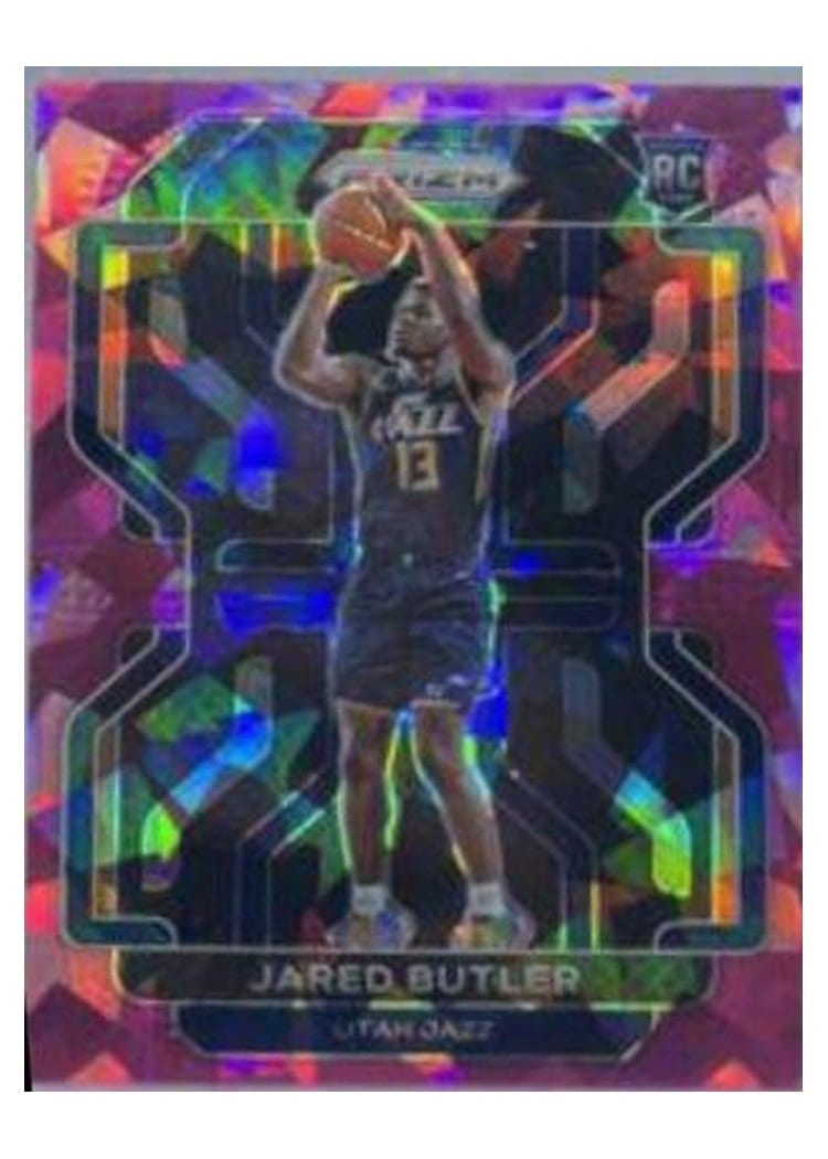 2021-22 Panini Prizm Base Set Jared Butler Pink Ice Prizm #290 card