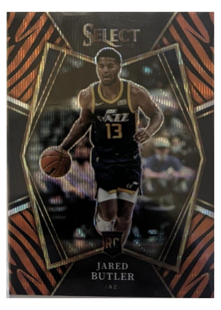 2021-22 Panini Select Base Set Jared Butler #142 card