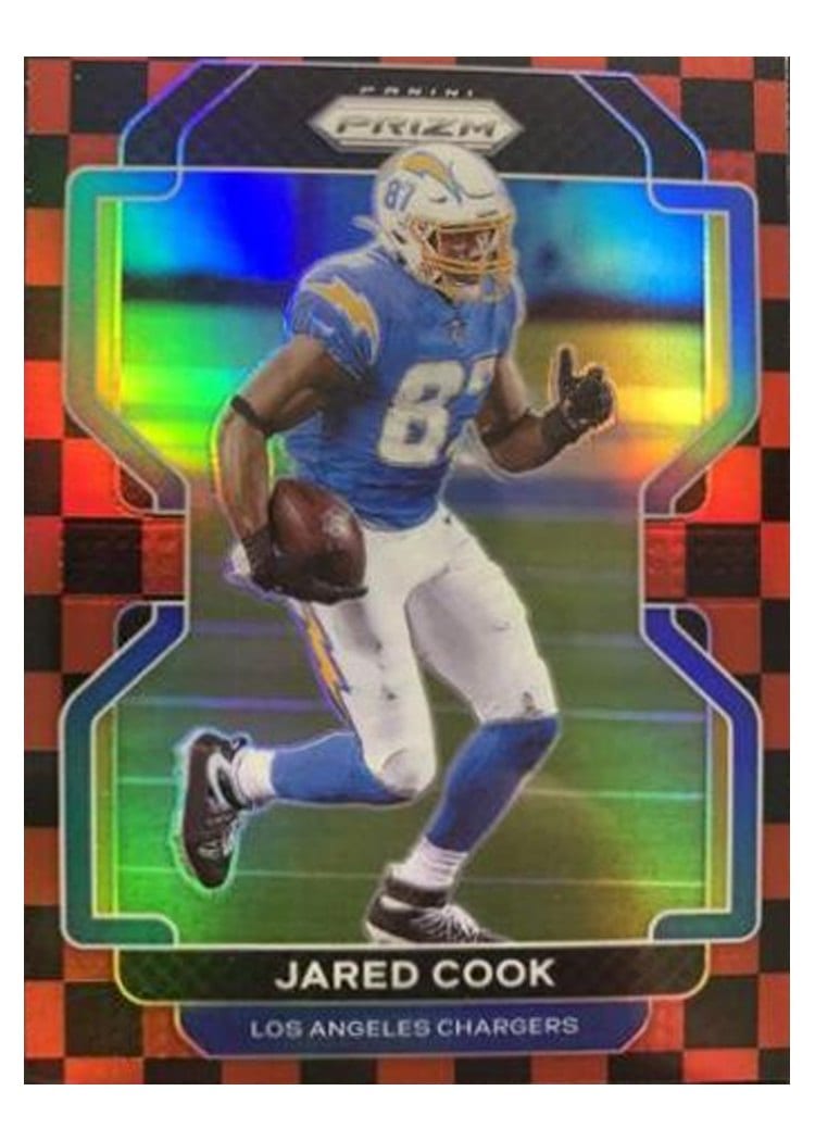 2021 Panini Prizm Base Set Jared Cook #168 card