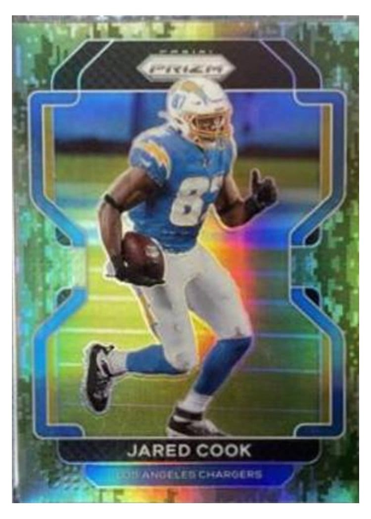 2021 Panini Prizm Base Set Jared Cook #168 card