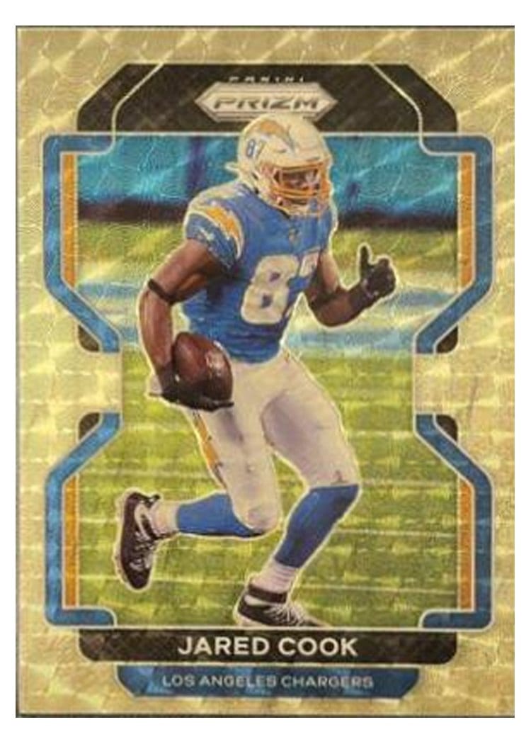 2021 Panini Prizm Base Set Jared Cook #168 card