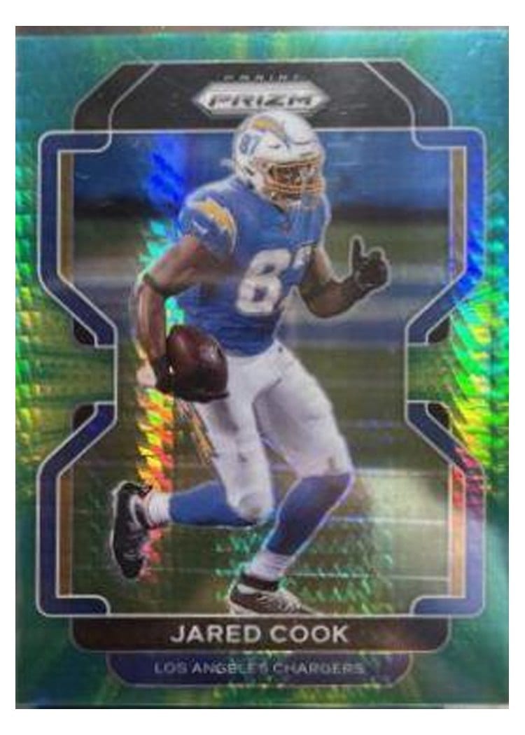 2021 Panini Prizm Base Set Jared Cook #168 card
