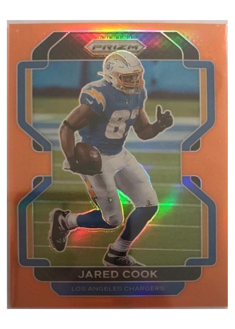 2021 Panini Prizm Base Set Jared Cook #168 card