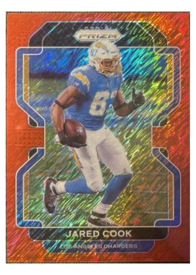 2021 Panini Prizm Base Set Jared Cook #168 card