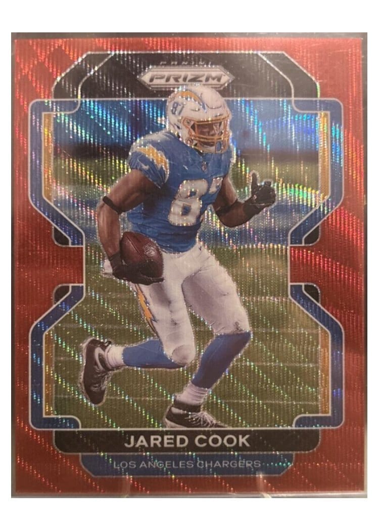 2021 Panini Prizm Base Set Jared Cook #168 card