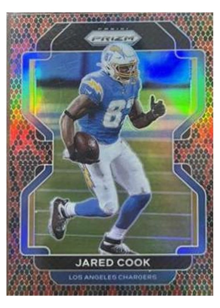 2021 Panini Prizm Base Set Jared Cook #168 card