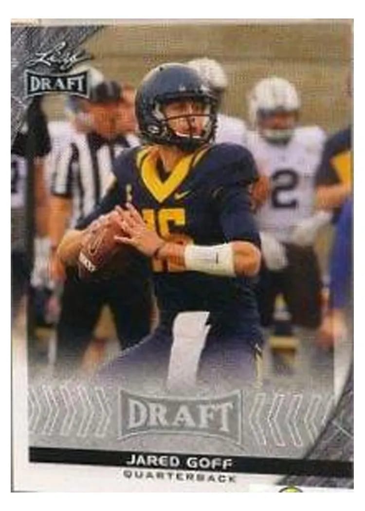2016 Leaf Draft Jared Goff #36 card