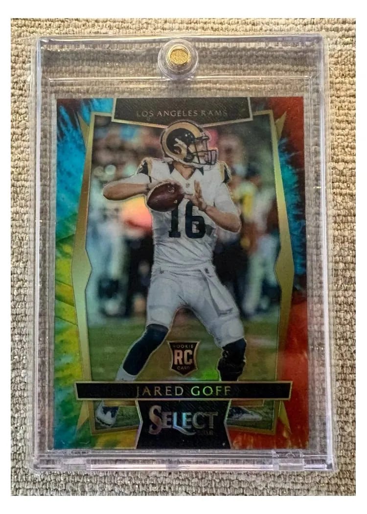 2016 Panini Select Base Set Jared Goff #63 card