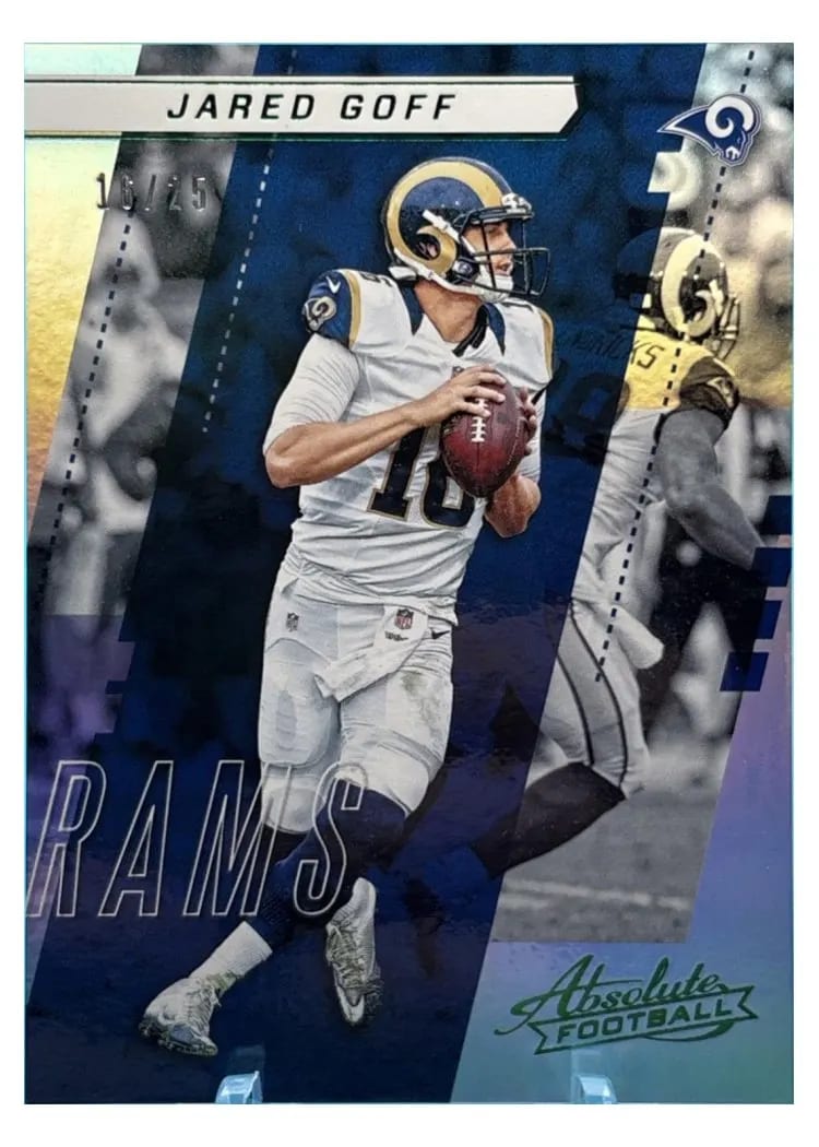 2017 Panini Absolute Jared Goff #3 card