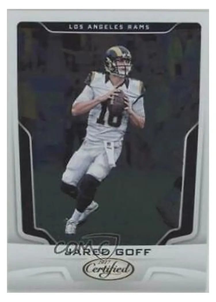 2017 Panini Certified Jared Goff #65 card