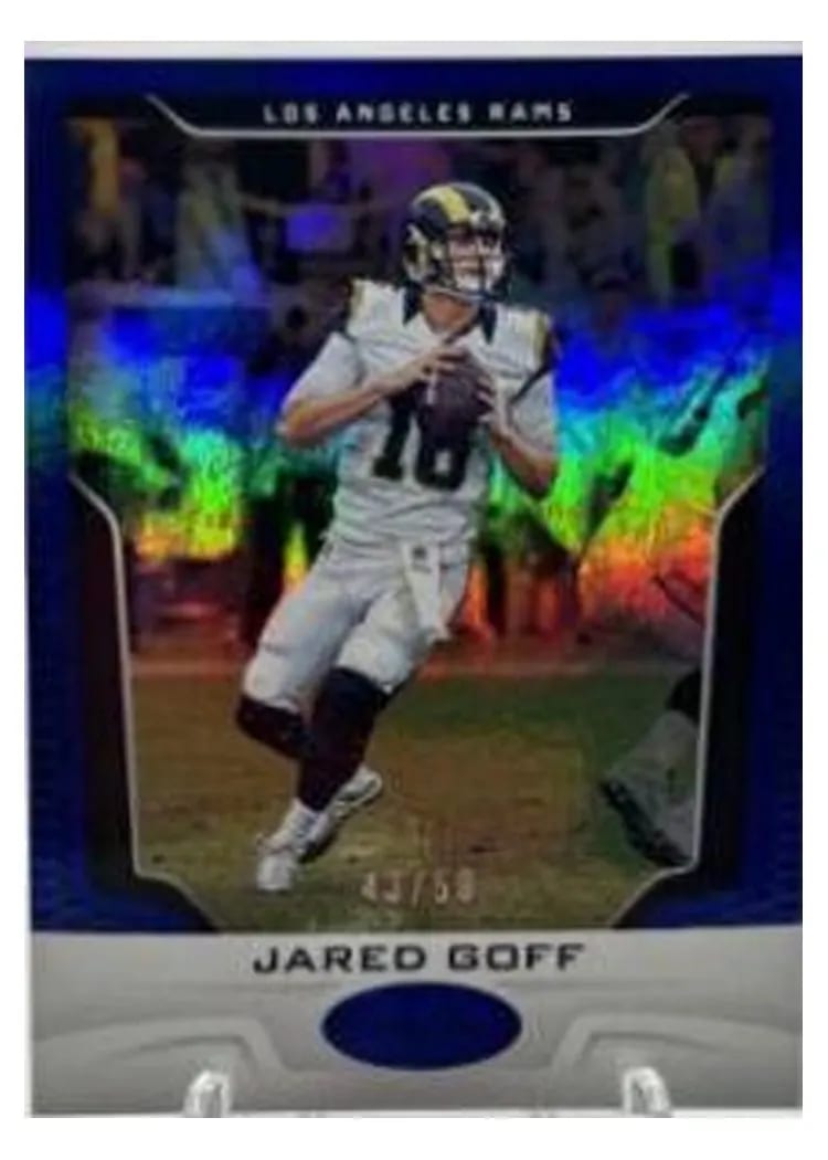 2017 Panini Certified Jared Goff #65 card