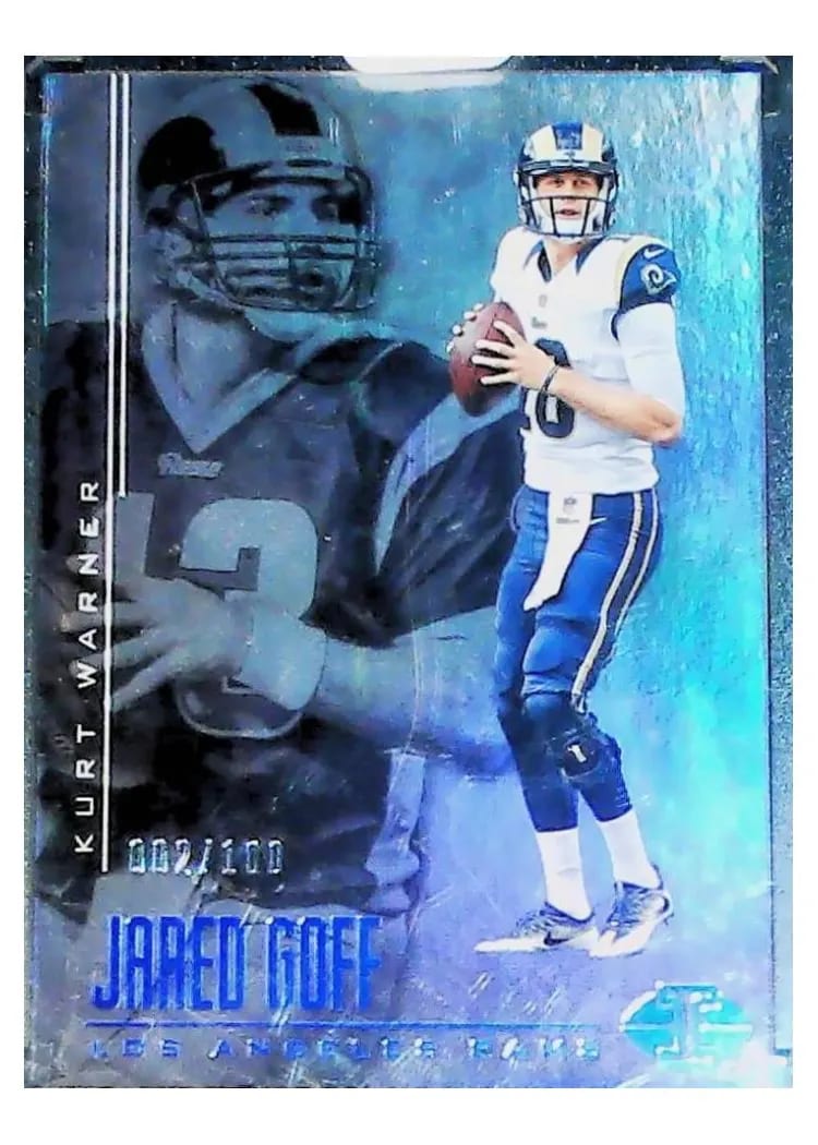 2017 Panini Illusions Jared Goff #17 card