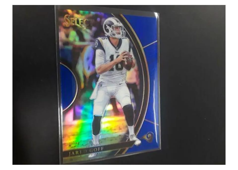 2017 Panini Select Base Set Jared Goff #3 card