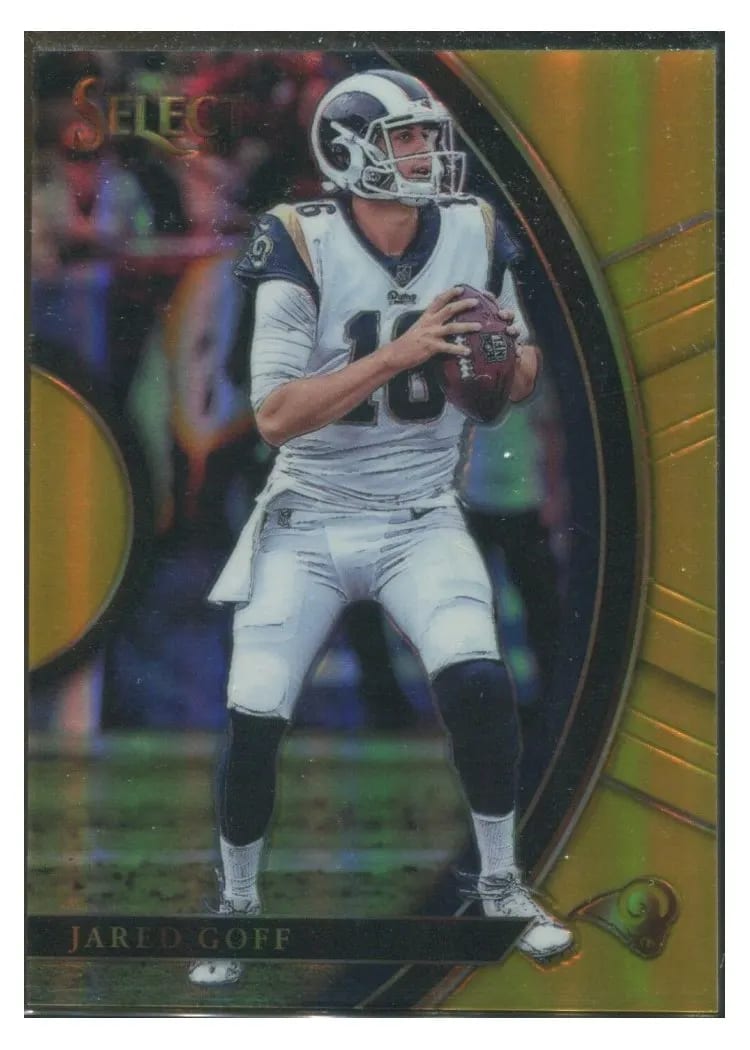 2017 Panini Select Base Set Jared Goff #3 card